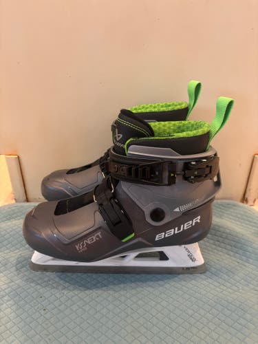 2024 Bauer Konekt HF2 Hockey Goalie Skates Size 3 (Used)