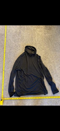 Black Large Men's Under Armour funnel neck Shirt (Used)