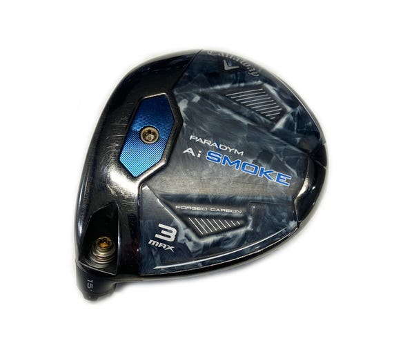 LH Callaway Paradym Ai Smoke Max 15* 3 Wood (Head Only)