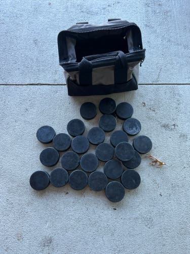 Practice Hockey Pucks - 25 Pack (Used)