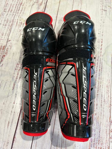 Senior CCM JetSpeed edge Shin Pads 15" (New)