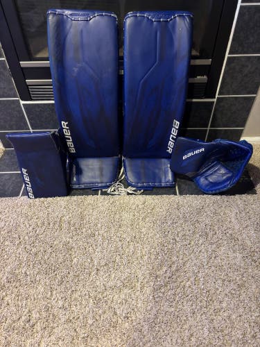 35" 2024 Bauer Supreme Shadow Regular Goalie Full Set Pro Stock (Used)