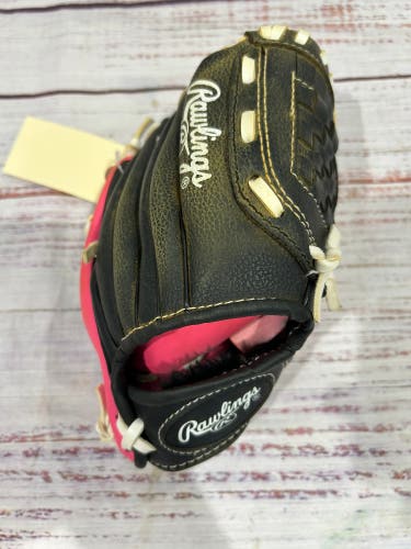 Pink Rawlings Player Series RH Baseball Glove 8" (Used)