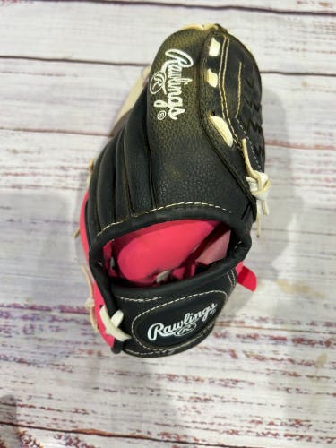 Pink Rawlings Player Series RH Baseball Glove 8" (Used)
