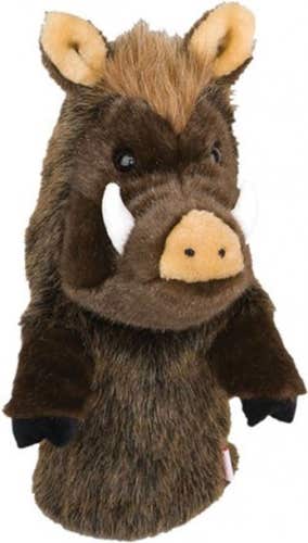 NEW Daphnes Headcovers Wild Boar 460cc Driver Headcover