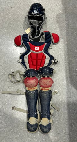 Youth Wilson C200 Catcher's Set (Used)