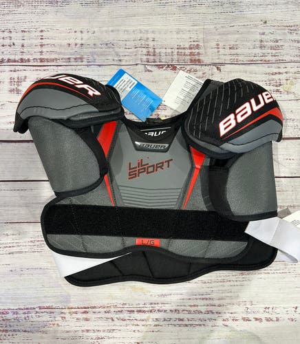 Large Junior Bauer Lil Sport Shoulder Pads (New)