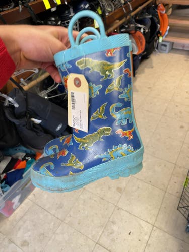 Hatley Dinos Size 11C Rain Boots