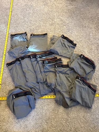 12 pairs Gray Medium Men's Nike Compression boxers/briefs/underwear (Used)