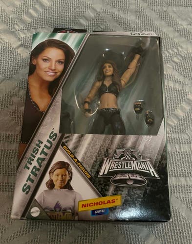 Trish Stratus WWE Action Figure Wrestlemania 40 Elite Collection New in Box