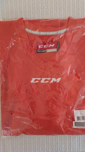 Orange lntermediate Goalie Cut CCM Jersey (New)