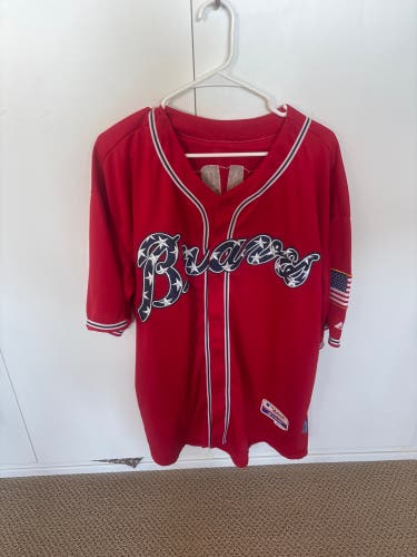 Red Size 52 Men's Majestic Jersey (Used)