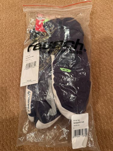 Blue Small / Medium Adult Unisex Reusch Gloves (New)