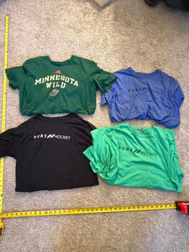 Minnesota Wild large men’s t shirt bundle
