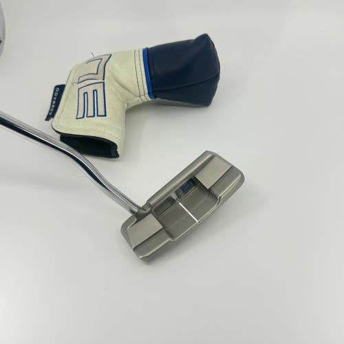 Odyssey Ai-ONE Silver Double Wide Putter RH Mid-Mallet 34 1/4" Headcover Used