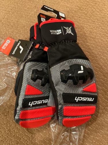 Medium Adult Unisex Reusch Gloves (New)