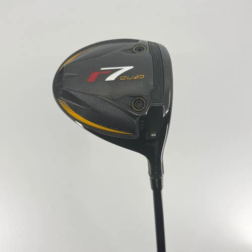Taylormade r7 Quad Mini 11.5* Driver RH Project X Hzrdus Black Gen 4 Stiff Used
