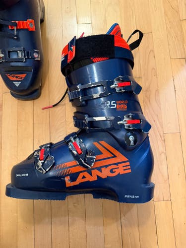 Lange World Cup RS ZSoft+ (ZS+) Race Ski Boots Mondo 25.5 Flex 110 Plug Boot