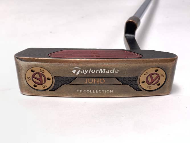 TaylorMade TP Black Copper Juno Putter 33" SuperStroke Pistol GTR 1.0 Mens RH