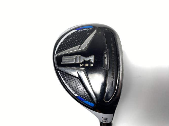 TaylorMade SIM MAX 5 Hybrid 25* Fujikura Vista Pro R3 40g Ladies RH
