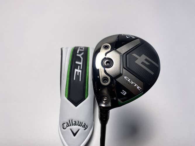 Callaway Elyte Triple Diamond 3 Fairway 15* Denali Blue 5.5 60g Regular LH NEW