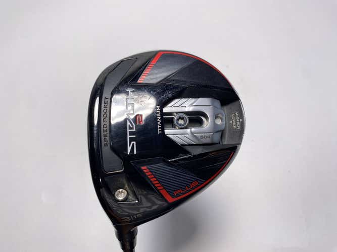 TaylorMade Stealth 2 Plus 3 Fairway Wood 15* Kai'li Red 65g Regular LH