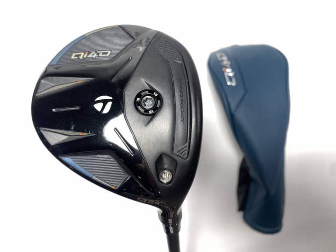 TaylorMade Qi4D 9 Fairway Wood 24* Mitsubishi Chemical Reax 65 65g Stiff RH HC