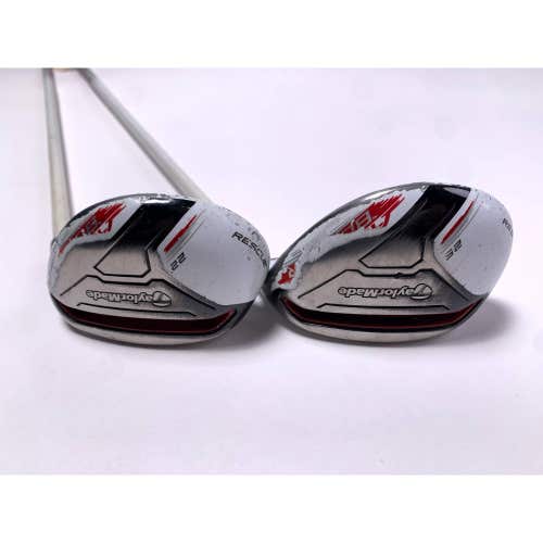 TaylorMade AeroBurner 4 & 5 Hybrid Set 22* | 25* Matrix Speed Rul-Z Senior RH