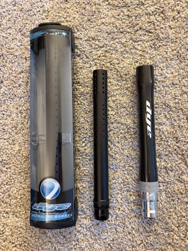 Dye Carbon fiber paintball barrel package .684 with 14”/16” black tips