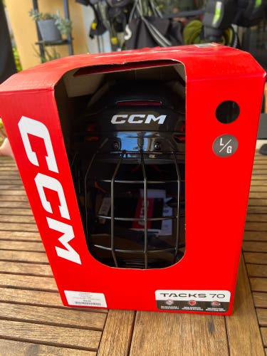 Large CCM Tacks 70 Combo Helmet (New)