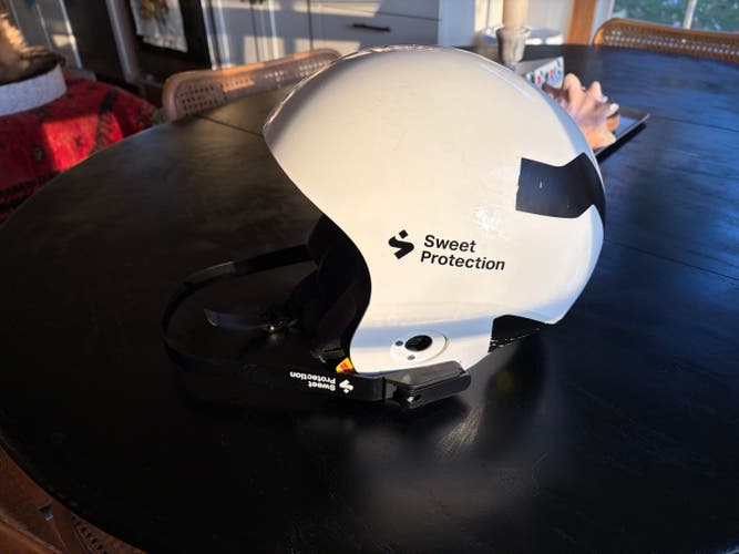 Medium/Large Sweet Protection Volata Helmet (Used) FIS Legal