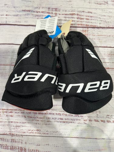 Black Junior Bauer Lil Sport Gloves 12" (New)