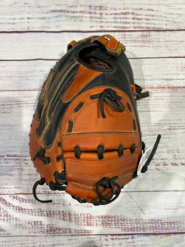 Brown Rawlings Heart of the Hide LH Catcher's Softball Glove 33" (Used)