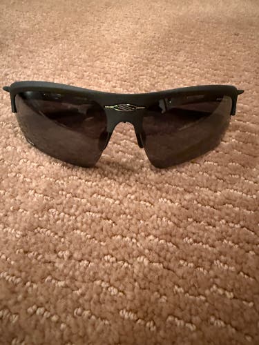 Black Unisex Adult Medium Adult Unisex Rudy Project Sunglasses (New)