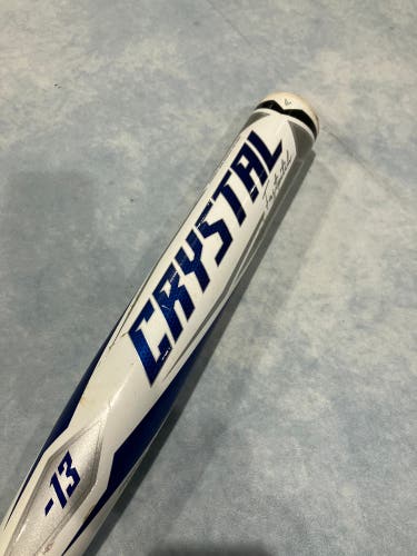 2022 Easton Crystal Alloy Bat (-13) Alloy 18 oz 31" (Used)