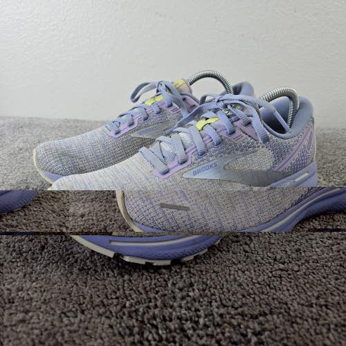 Brooks Ghost 14 Womens Size 9 Road Running Shoes Purple Sneakers 1203561B566