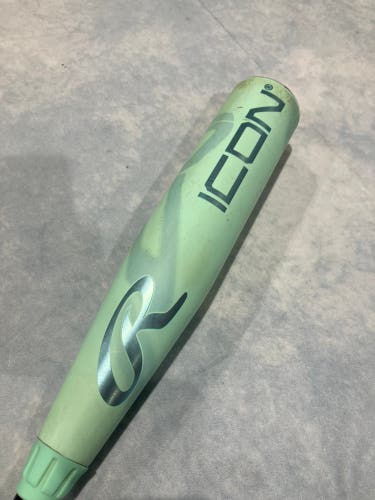 2026 Rawlings Icon Composite Bat USABat Certified (-10) Composite 18 oz 28" (Used)