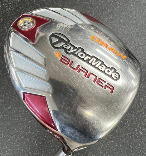 Used Taylormade BURNER DRAW Mens Driver RH 9.5 Degree 11497-S000162682