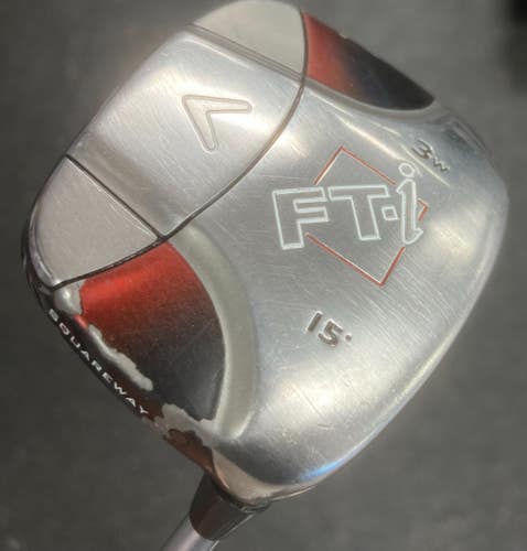 Used Callaway FT-I SQUAREBACK Mens Fairway Wood RH 3 Wood 11497-S000162674
