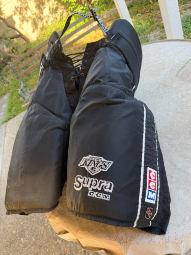 Game Used LA Kings Large Supra CCM Hockey Pants Pro Stock (Used)