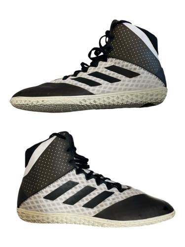Used Adidas Wrestling Shoes Black Senior 10.5 11873-C000251252