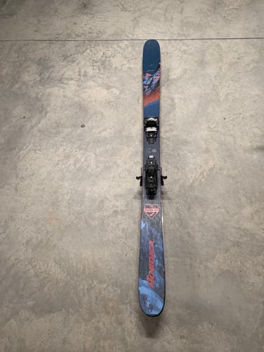 2022 Nordica 186 cm All Mountain Enforcer 100 Skis With Bindings Max Din 13 (Used)