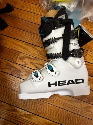 Mondo 24 & 24.5 Unisex HEAD Raptor WCR Racing Ski Boots (New)