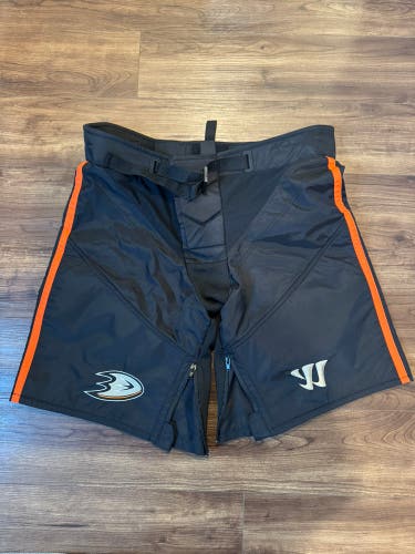 NHL Pro Stock Medium Warrior Alpha Girdle Shell Anaheim Ducks