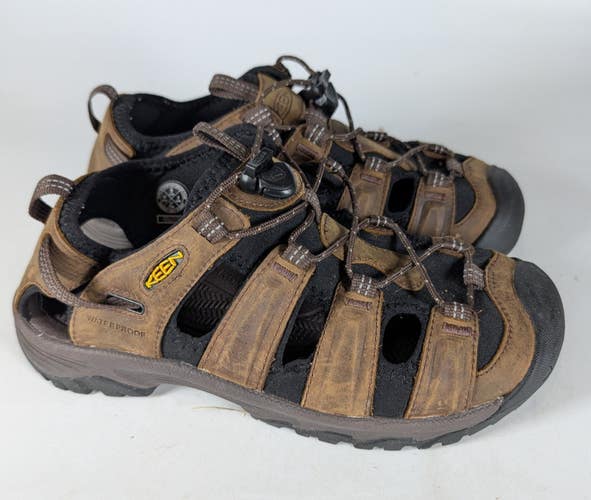 KEEN Mens Targhee III Waterproof Leather Outdoor Hiking Sport Sandal Size 9