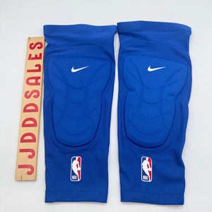 Nike Pro NBA Hyperstrong Padded Knee Sleeves Blue Pistons Men’s Sz L/XL NEW

New Without Tags