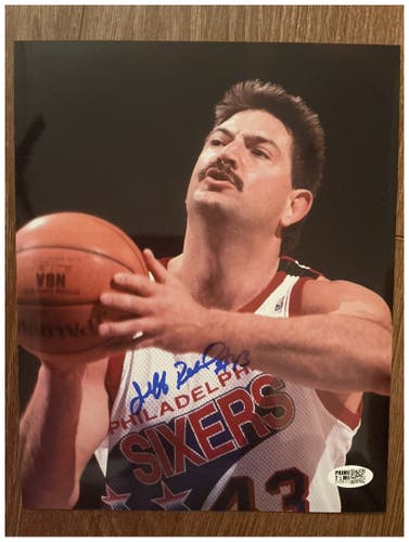 Jeff Ruland Autographed Signed 8x10 Photo Philadelphia 76ers NBA Prime Time COA