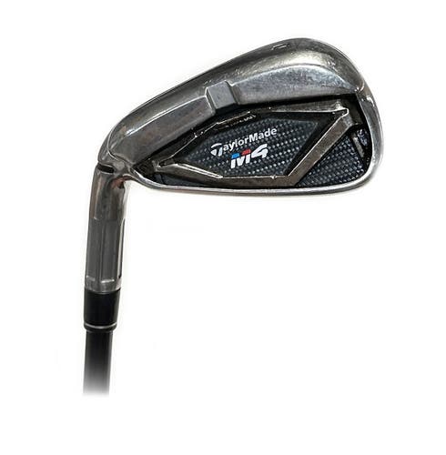 LH TaylorMade M4 Single 6 Iron Graphite Fujikura Atmos 6R Regular Flex