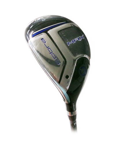 LH Cobra Max Offset 19* 3 Hyrbid/Rescue Matrix White Tie X4 58 Regular Flex