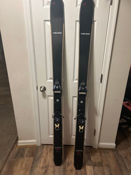 HEAD Kore 100 Ti Skis 177, w/Salomon Strive 12 Bindings Phatom Waxed (New)